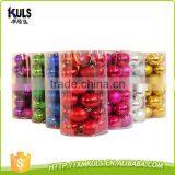 3/4/5/6/8 cm Decorative Plastic Christmas Ball for Christmass Tree thumbnail-1