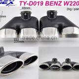 Automobile Exhaust Tip for Ben z S63 W220d thumbnail-1