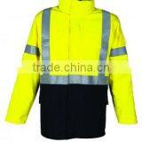 Factory Custom Cotton Men Work Uniform Overall hi Vis Coverall Workwear thumbnail-6