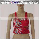 Custom Made Fashion Cutting Blouse/ Dry Fit Tshirt/ Training Vest thumbnail-4