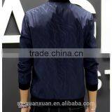 SZXX Latest Customized Printing Design Deep Blue Coat Mens Jacket thumbnail-2
