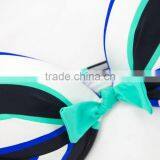 New Summer Beachwear Two Piece Stripe Kid Girl Bikini thumbnail-5