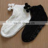 Children's Socks! Solid Color Baby Socks With Lace on the Top thumbnail-1