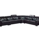 Modern Leather Sofa Bed Furniture thumbnail-2