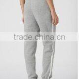 Custom Grey Wholesale Sweatpants Custom Grey Sport Pants With Taping thumbnail-2