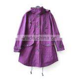 Elegant Girls' Long Coat Black Long Princess Women Coat thumbnail-2