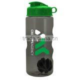 USA Made Tritan 22 Oz. Shaker Bottle With Flip Top - BPA-free, Features a Mixing Ball and Comes With Your Printed Logo thumbnail-4