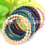 Ladies Elastic Rubber Hairband ,Hair Ponytial Ring thumbnail-3