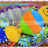 Colorful Bee+flower Pulling Musical Plush Toys Baby Educational Stuffed & Plush Toy Baby Gift thumbnail-1