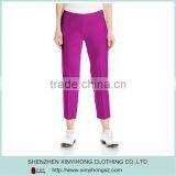 OEM Service Dry Fit Performance Golf Trousers , Ladies Golf Pants With High Quality thumbnail-5