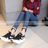 Cotton High Waist Women Pencil Pants Printed Letter Blue New Model Jeans Pants thumbnail-3