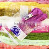 Royalbroider Brand Thread 100% Cotton Cross Stitch Thread With DMC 447 Colors Threads thumbnail-4