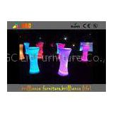Glowing Cocktail Table LED Lighting Furniture For Outdoor / Indoor