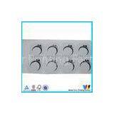 Black Logo Sticker Printing Matching With Tissue Paper / Box / Bag for Jewelry Packaging