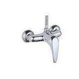 Low Pressure Thermostatic Bath Shower Mixer , Single Holder Dual Control Shower Faucet