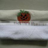 100% Cotton Velour Embroidery Fringe Face Towel thumbnail-1