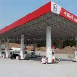 Steel Structure Gas Station With Canopy