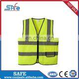 Best selling horse riding reflective safety CE high visibility yellow vest