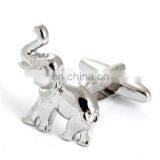 Chinese Manufacturer Silver Elephant Men Shirt Cufflink High Quality thumbnail-5