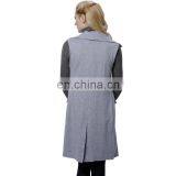 2015 Fashion Longline Lapel Collar Lady Jacket,custom Jacket,jacket for Women thumbnail-6