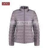 Latest Design 100% Nylon Short Ladies Winter Down Coats