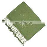 Silk Pashmina Wool Shawls With Crystal 2016 thumbnail-5