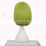 Styler Brand Cheap Straight Short Wig Anime Synthetic Cosplay Green Custom Bob Wig thumbnail-3