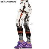 High Quality Custom Sport 92 Polyester 8 Spandex Leggings thumbnail-3