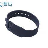 Pocket Silicone RFID Wristband With Replacing RFID Tag