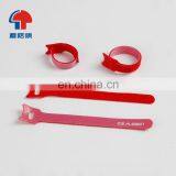 Hot selling magic strap Hook loop cable ties with P shape