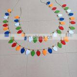 Home Decoration Party Decoration Wall Hanging Felt Colorful String Lamp thumbnail-5