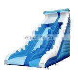 Inflatables Dry Slides Outdoor Inflatable Blue Wave Boncer Slide For Sale thumbnail-1
