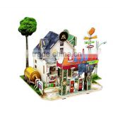technical 3D wooden puzzle toy factory