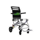 Medical Device Lightweight Manual Transport Aluminum Folding Wheelchair for Elderly thumbnail-1