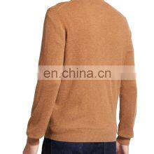 Half Zipper New Men Winter 100% Cashmere High Quality Pullover Sweater thumbnail-2