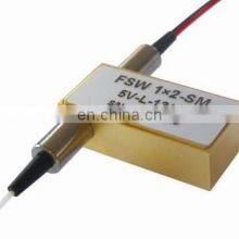 1x1 1x2 2x2 Mechanical Optical Switch With 0.9 Loose Tube FC SC LC Connectors 3v 5v