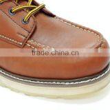 Goodyear Welt Moc Toe American Fashion Genuine Leather Casual Boots thumbnail-5