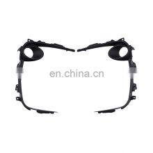 Black Front Foglight Covers Fog Lamp Cover Bezels Fit for Toyota Corolla 2019 EU thumbnail-3