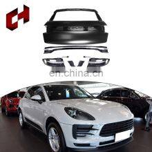 CH Wholesale Vehicle Modification Parts Rear Diffuser Front Lip Support Kit Body Parts For Macan 2014-2017 to 2018-2021 thumbnail-5