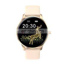 LW29 Women Men Smart Watch Message Reminder Sleep Monitoring Music Player Exercise Heart Rate Smart Watch Round Shape thumbnail-5