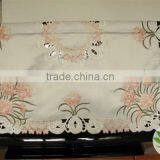 Fantastic Emroidery Table Cloth Satin Table Cloth Wholesale Tablecloth Wedding Tablecloth thumbnail-3