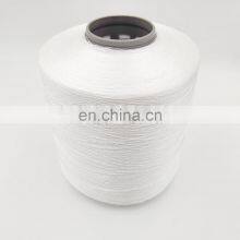 High Tenacity Recycled Raw White 100% Polyester Nylon 6 Nylon 66 Bonded Sewing Thread for Sports Clothes 150D