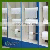 HYDROPHILIC 100% POLYESTER/PET SPUNLACE NONWOVEN FABRIC FOR WET WIPES