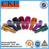 Aluminum Machining CNC Parts Anodized Derailleur Adjustment Bolts