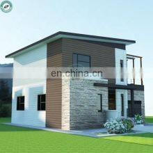 Modern Design Light Steel Prefab House Concrete Wall and Roof System Seismic Resistant Prefab 2 Storey House thumbnail-3