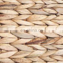 Direct Selling Rectangle Hand-woven Water Hyacinth Wicker Storage Rattan Baskets for Sundries thumbnail-2