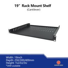OEM WS06-A-CS 19inch Server Rack Mount Cantilever Shelf Fixed Steel Universal Tray for 19