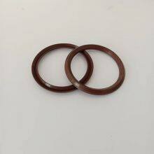 Custom-made V-type Fluorine Rubber Seal Ring, Combination Sealing Heat and Acid Resistant Rubber Ring, Molded Parts thumbnail-2