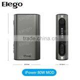 Eleaf IPower 80W MOD With Lemo 3 Atomizer Large Stock Factory Price thumbnail-1