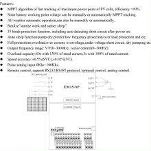Solar Inverter Agricultural Water Pumping 7.5kw 380V System Solar Power Pump Frequency Inverter 50hz To 60 thumbnail-5